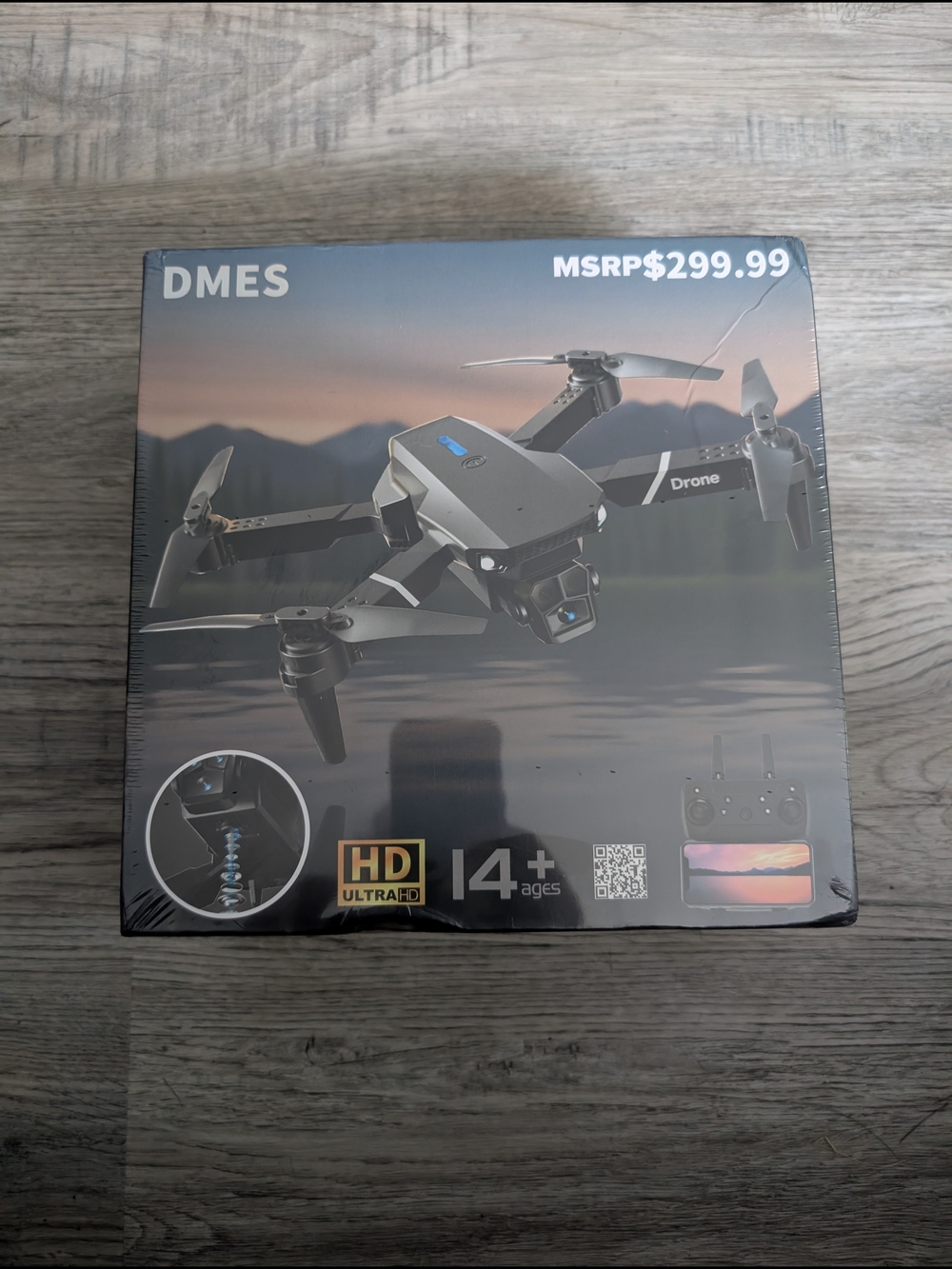 DMES Drone with HD Camera in Black